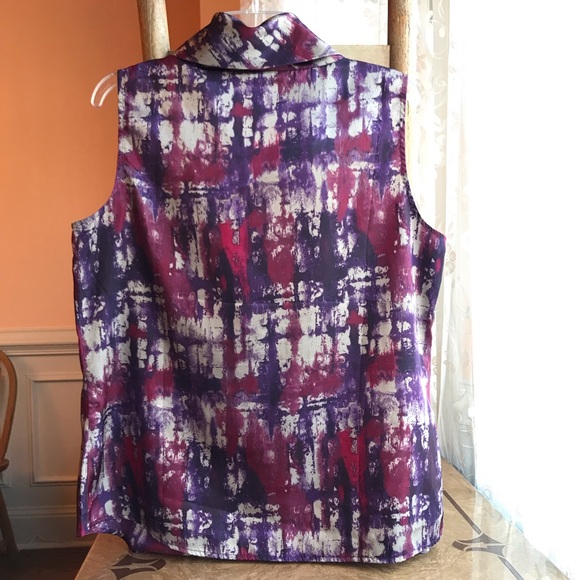 NFS - Cute Coldwater Creek Shell💜Purple/Berry/Silver XL - Picture 2 of 7